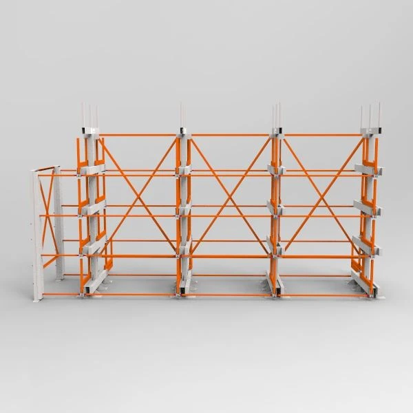 Double Sided Roll Out Cantilever Rack