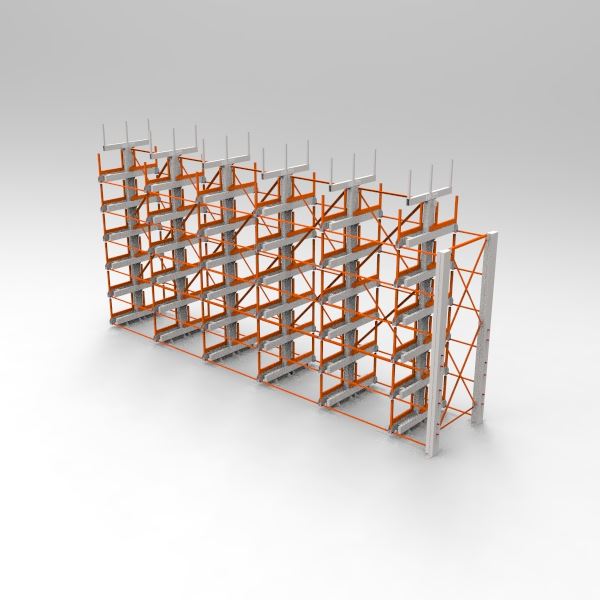 Heavy Duty Roll Out Cantilever Rack